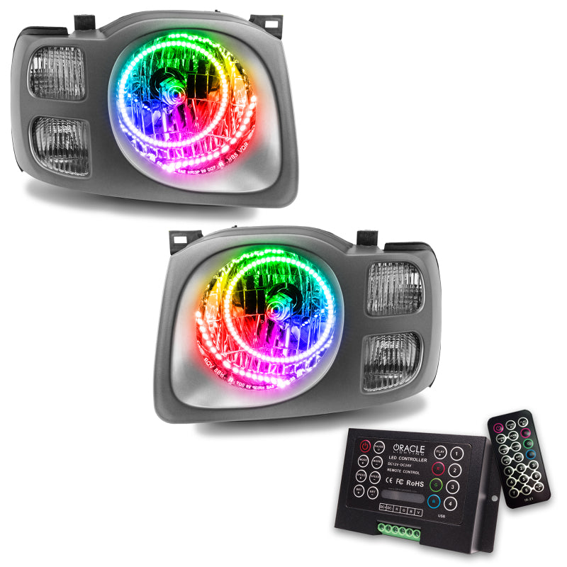 Oracle 02-04 Nissan Xterra SE SMD HL - ColorSHIFT w/ 2.0 Controller Headlights ORACLE Lighting