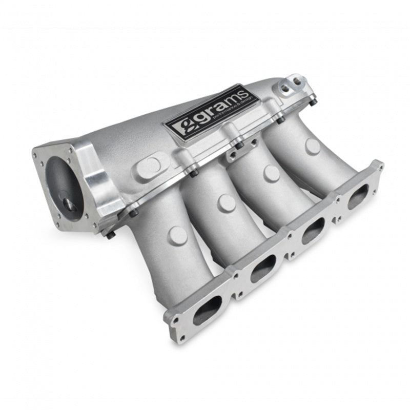 Grams Performance VW MK4 Small Port Intake Manifold - Raw Aluminum Intake Manifolds Grams Performance