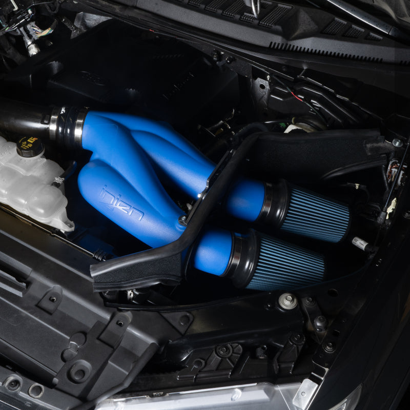 Injen 15-25 Ford F-150 V6-3.5L Twin Turbo PF Cold Air Intake System - Race Blue Cold Air Intakes Injen