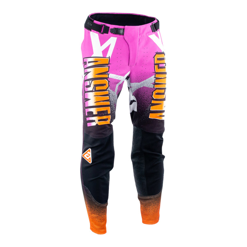 Answer 26 LE Elite Chaos Artifacts Pants 50 Years Purple/Black/Orange Size - 34 Pants Answer