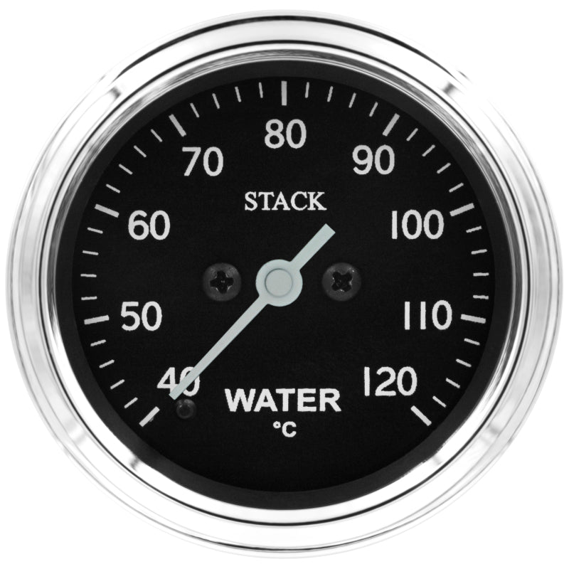 Autometer Stack 52mm 40-120 Deg C 1/8in NPTF Male Pro Stepper Motor Water Temp Gauge - Classic Gauges AutoMeter