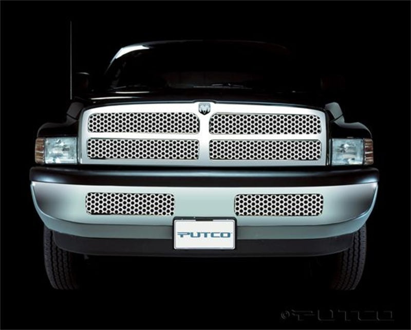 Putco 94-02 Ram 2500/3500 (Except Sport) Punch Stainless Steel Grilles Grilles Putco
