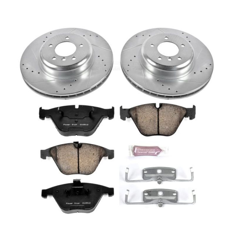 Power Stop 2011 BMW 335d Front Z23 Evolution Sport Brake Kit Brake Kits - Performance D&S PowerStop