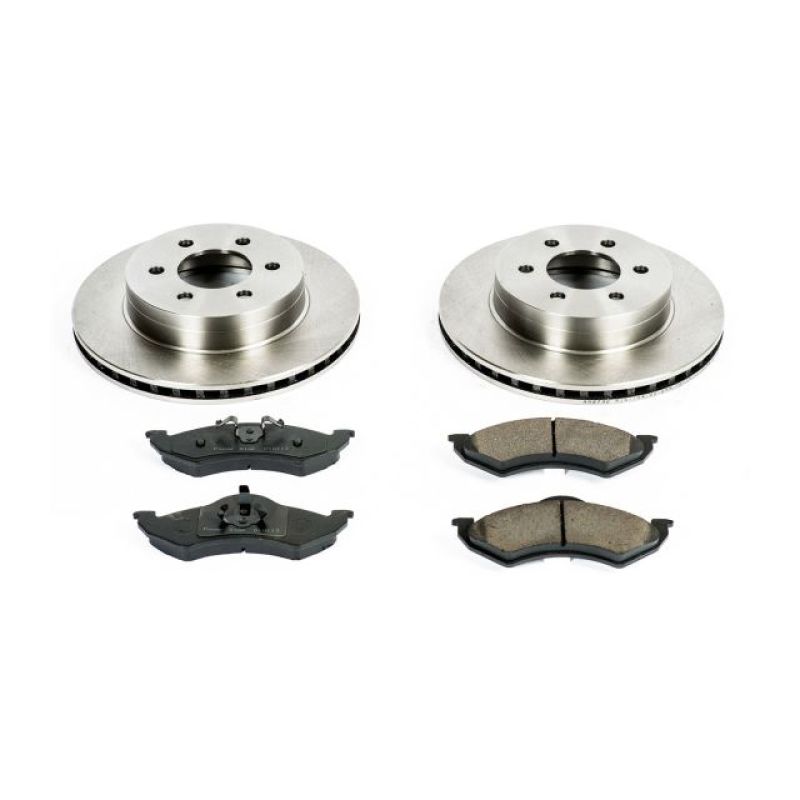 Power Stop 00-02 Dodge Dakota Front Autospecialty Brake Kit Brake Kits - OE PowerStop