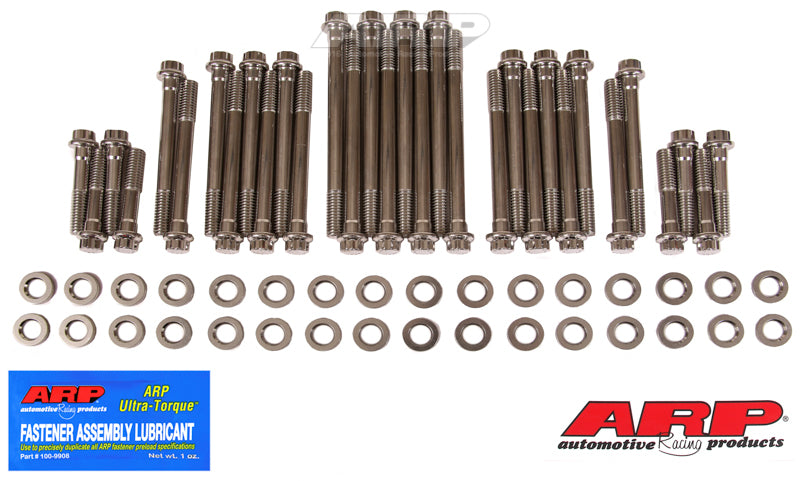 ARP Big Block Chevy 12pt Head Bolt Kit - Stainless Steel Head Stud & Bolt Kits ARP