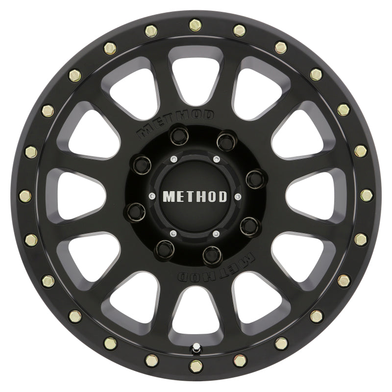 Method MR305 NV HD 18x9 +18mm Offset 8x180 130.81mm CB Matte Black Wheel Wheels - Cast Method Wheels