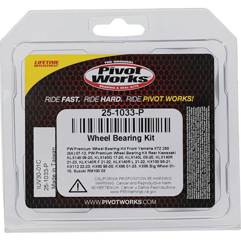 Pivot Works Premium Wheel Bearing Wheel Bearings Pivot Works