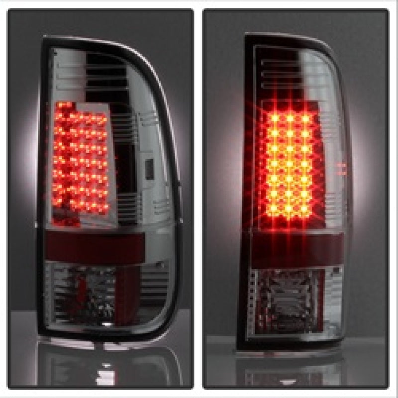 Spyder Ford F150 side 97-03/F250/350/450 Super Duty 99-07 LED Tail Lights Chrm ALT-YD-FF15097-LED-C Tail Lights SPYDER