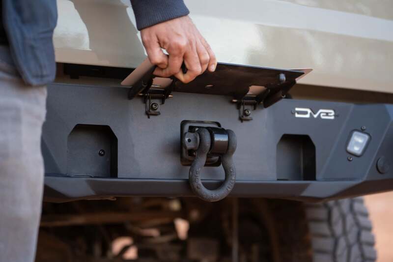 DV8 Offroad 20-23 Jeep Gladiator JT MTO Series Rear Bumper Bumpers - Steel DV8 Offroad