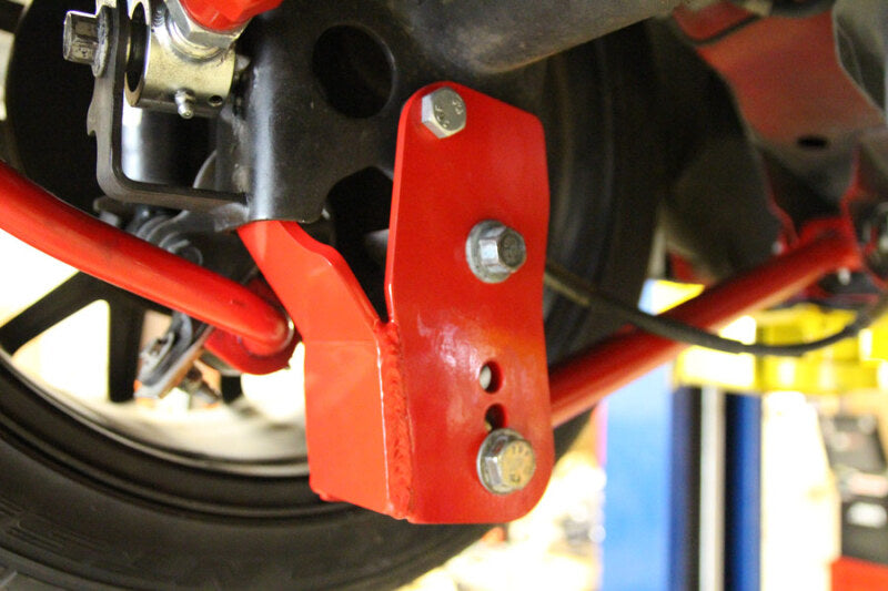 UMI Performance 05-14 Ford Mustang Rear Control Arm Relocation Brackets- Bolt In Suspension Arms & Components UMI Performance
