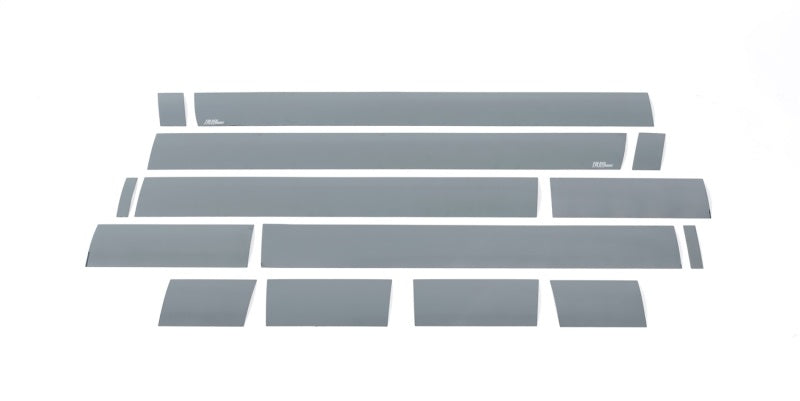 Putco 07-13 Chevy Silv Crew Cab 6.5ft Standard Box - 6in Wide - 14pcs Black Platinum Rocker Panels Body Armor & Rock Rails Putco