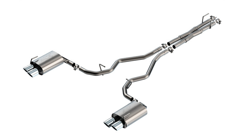 Borla 19-22 Ford Explorer 3.0L V6 AT AWD 4DR 2.25in ATAK Catback Exhaust - Chrome Tip Catback Borla