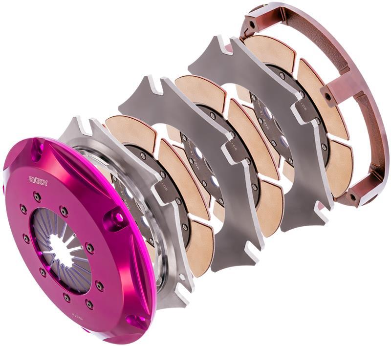 Exedy Universal Builder Series Triple Metallic Clutch Does NOT Incl FW Req. Custom Clutch Actuation Clutch Kits - Multi Exedy
