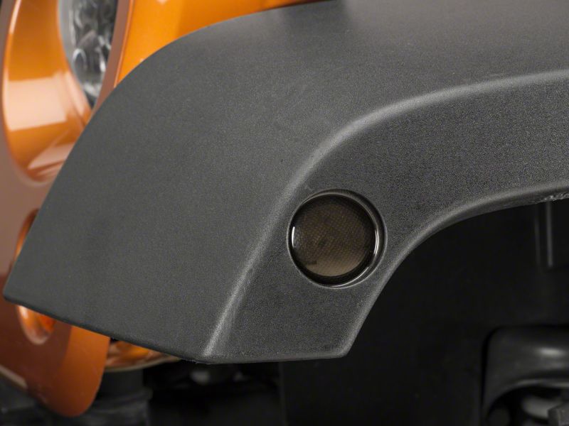 Raxiom 07-18 Jeep Wrangler JK LED Side Marker Lights- Smoked Sidemarkers & Indicators Raxiom