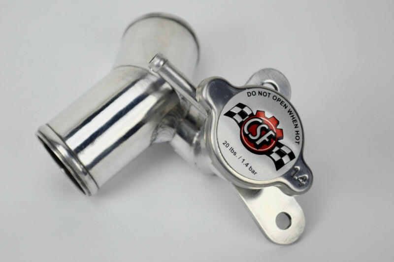 CSF 13+ BRZ / 13-20 Toyota 86 / 22+ GR86 Aluminum Filler Neck w/ High Pressure Radiator Cap Radiators CSF