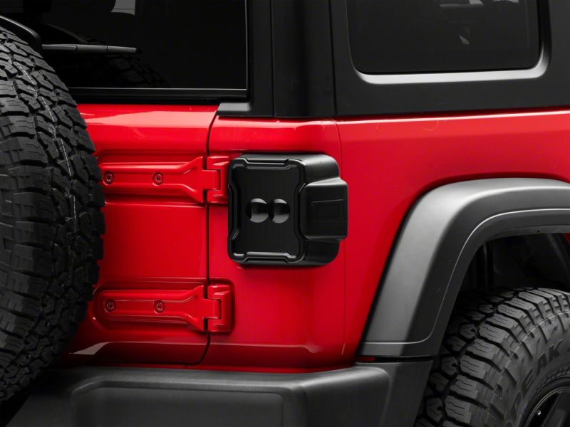 Raxiom 18-23 Jeep Wrangler JL Axial Series Linear LED Tail Lights- Blk Housing (Smoked Lens) Tail Lights Raxiom