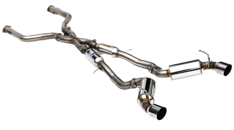 Invidia 2022+ Nissan Z 70mm N1 Cat Back Exhaust - SS Tips Catback Invidia