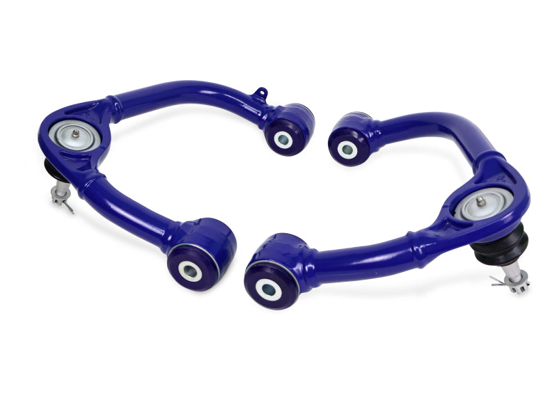 Superpro 2021+ Ford F150 Fixed Offset Front Upper Control Arm Set Control Arms Superpro