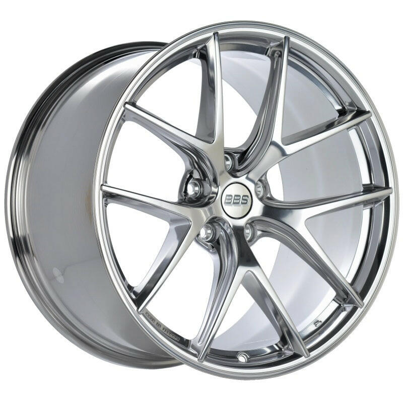 BBS CI-R 19x9 5x120 ET44 Ceramic Polished Rim Protector Wheel -82mm PFS/Clip Required Wheels - Cast BBS