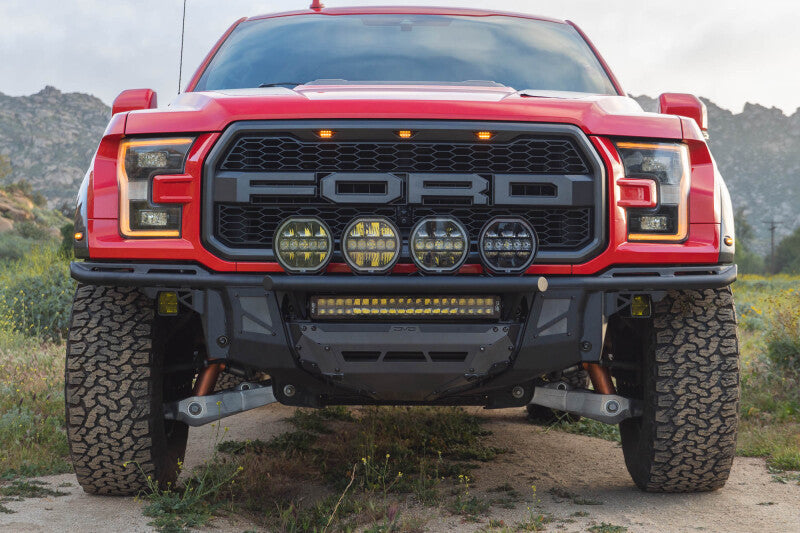 DV8 Offroad Ford 17-20 Ford F-150 Raptor Tube Front Bumper Bumpers - Steel DV8 Offroad
