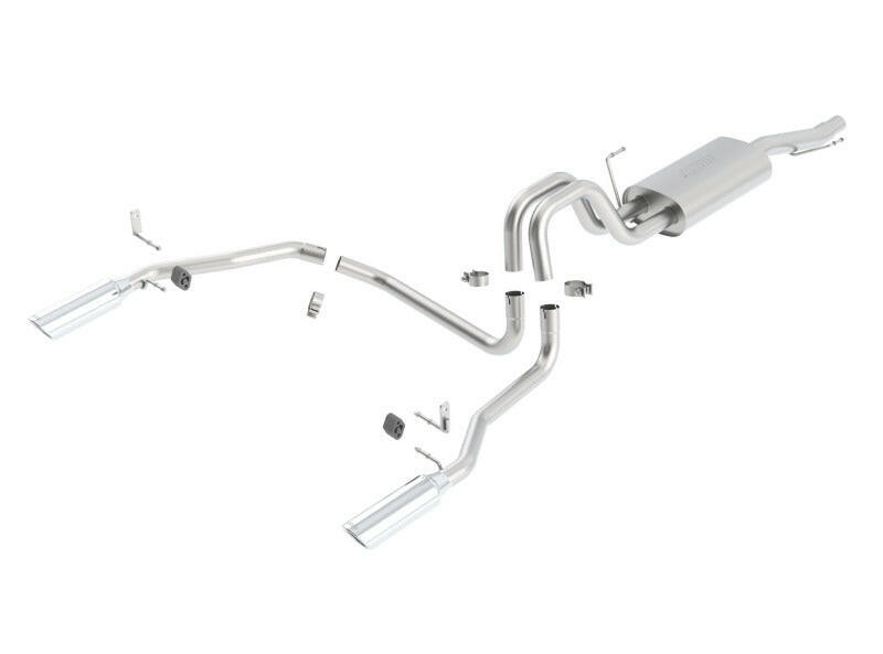 Borla 05-08 Ford F-150 66in/78in Bed 4dr SS Catback Exhaust Catback Borla
