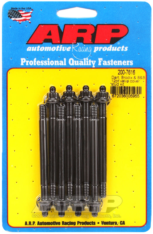 ARP Dart BRodix and B and B 12pt Valve Cover Stud Kit Hardware Kits - Other ARP