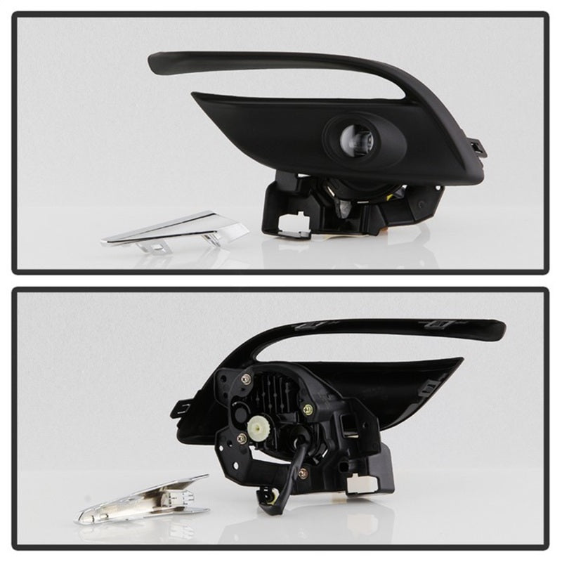 Spyder 17-18 Mazda 3 OEM Style Full LED Fog Light w/Switch - Clear (FL-MM32017-LED-C) Fog Lights SPYDER