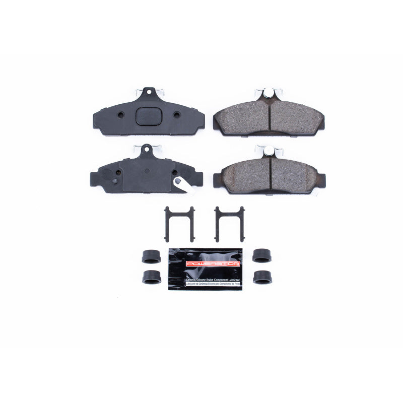 Power Stop 84-87 Chevrolet Corvette Front Z23 Evolution Sport Brake Pads w/Hardware Brake Pads - Performance PowerStop