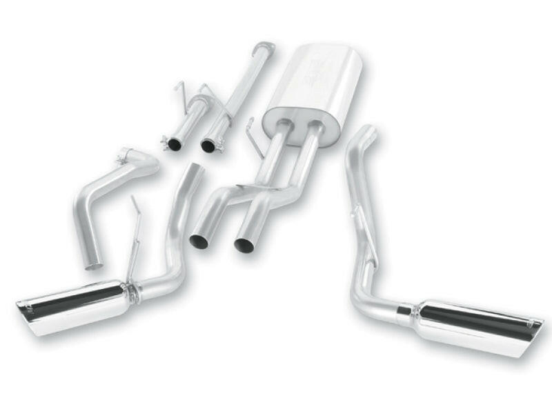 Borla 09-15 Toyota Tundra 4.6L / 5.7L V8 Crew Max / Double Cab SS Dual Split Catback Exhaust Catback Borla