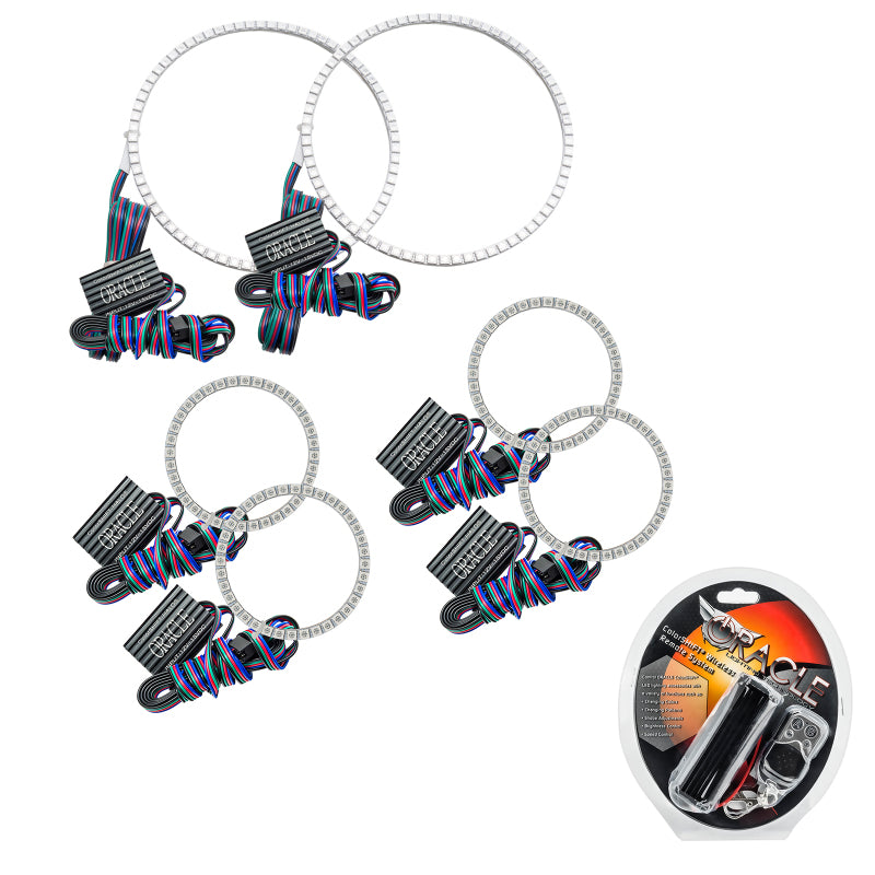 Oracle Nissan Frontier 01-04 Halo Kit - Triple - ColorSHIFT Headlights ORACLE Lighting