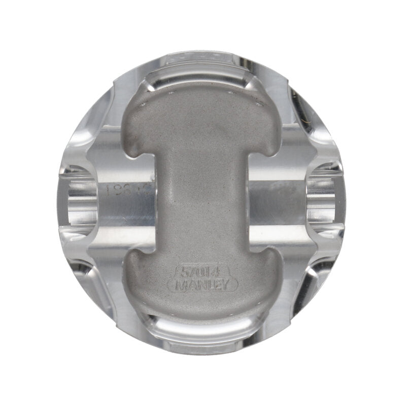 Manley Chevrolet LS Piston Set - 4.130in Bore 1.115in CH, -18.00 CC Piston Sets - Forged - 8cyl Manley Performance