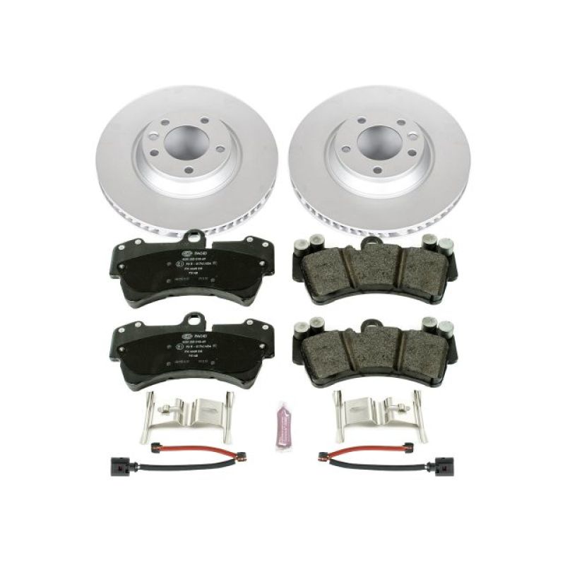 Power Stop 07-15 Audi Q7 Front Euro-Stop Brake Kit Brake Kits - OE PowerStop