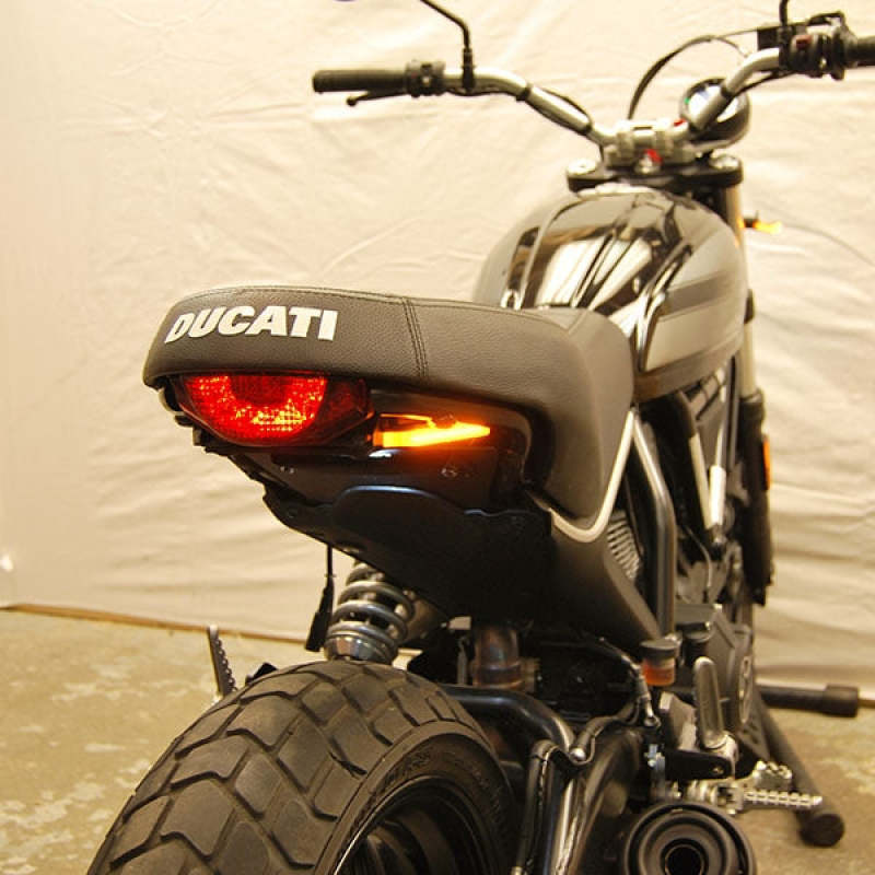 New Rage Cycles 15+ Ducati Scrambler Sixty2 Fender Eliminator Kit Lights Corner New Rage Cycles