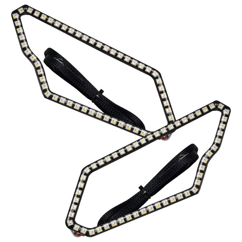 Oracle 17-21 Can-Am Maverick X3 Dynamic RGB+W Headlight Halo Kit - ColorSHIFT - Dynamic Headlights ORACLE Lighting