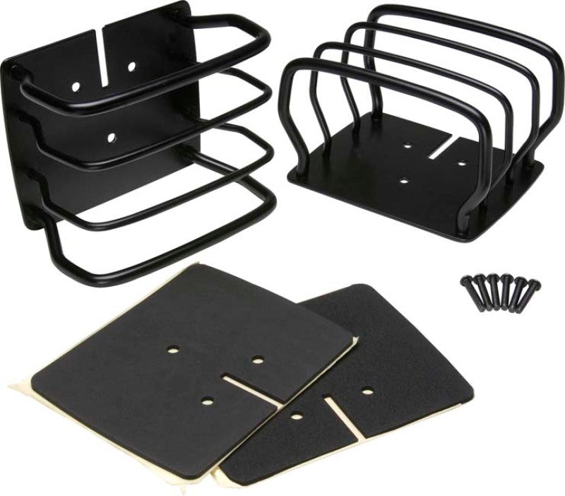 Kentrol 76-06 JEEP CJ/Wrangler YJ/TJ Taillight Guard Pair - Powdercoat Black Tail Lights Kentrol