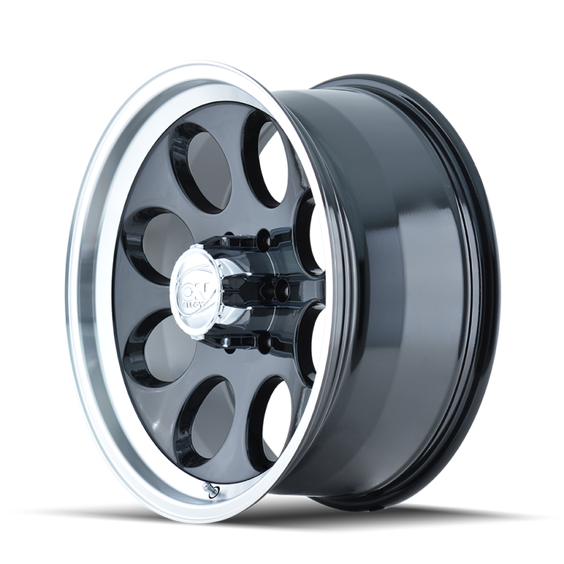 ION Type 171 17x9 / 6x135 BP / 0mm Offset / 87mm Hub Black/Machined Wheel Wheels - Cast ION Wheels