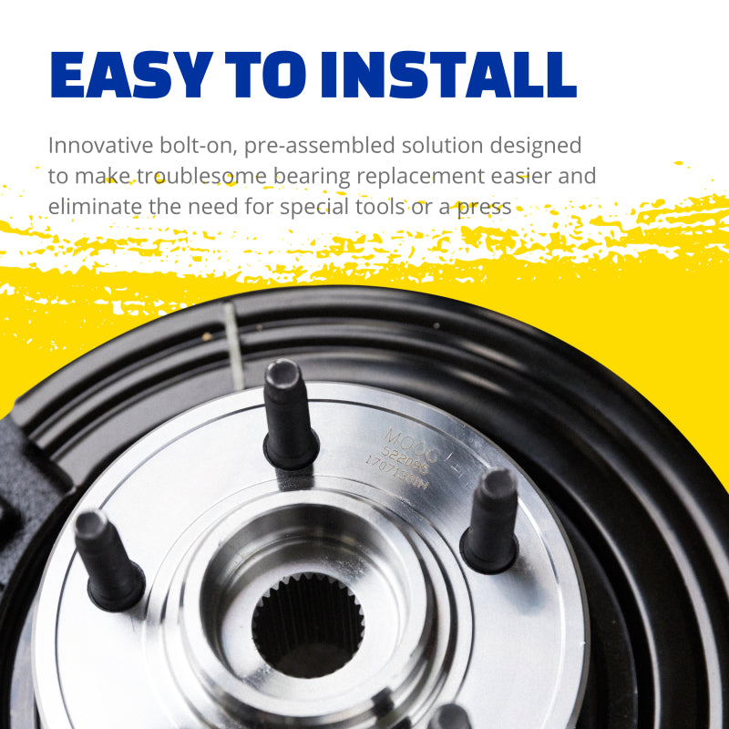 MOOG 03-08 Toyota Corolla Front Left Complete Knuckle Assembly Steering Knuckles & Spindles Moog