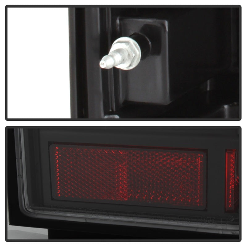 xTune Hummer H3 06-09 ( Non H3T ) LED Tail Lights Black ALT-ON-HH306-LED-BK Tail Lights SPYDER