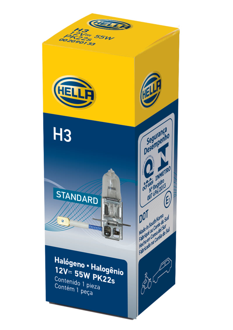 Hella H3 Halogen Bulb (Must Order Qty 10) Bulbs Hella