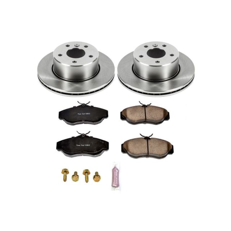 Power Stop 99-04 Land Rover Discovery Front Autospecialty Brake Kit Brake Kits - OE PowerStop