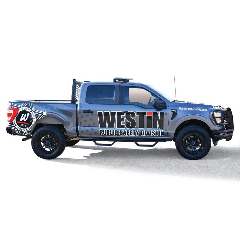 Westin 15-22 Ford F-150 SuperCrew / 17-22 F-250/350 Crew Cab Outlaw Nerf Step Bars Nerf Bars Westin