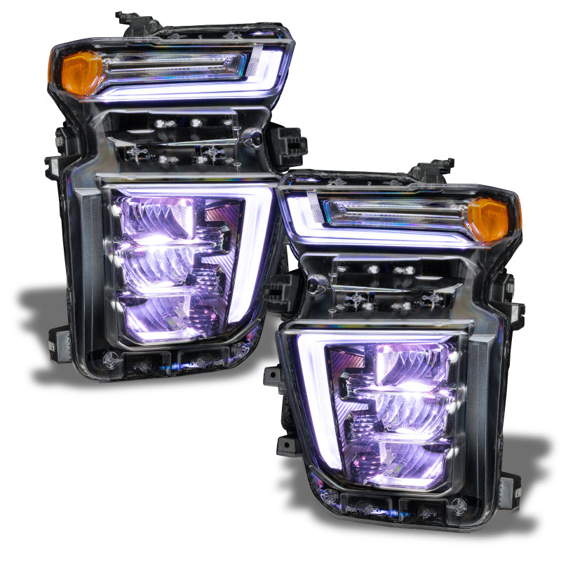 Oracle 20-21 Chevy Silverado HD 2500RGB Headlight Demon Eye Kit - w/o Controller Headlights ORACLE Lighting