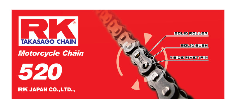 RK Chain 520-116 - Natural Chains RK Chain