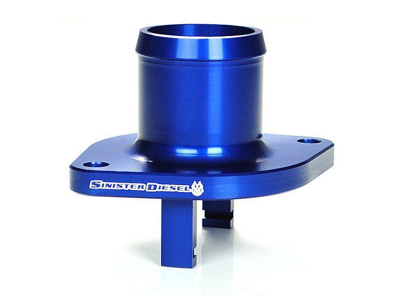 Sinister Diesel 03-07 Ford 6.0L Powerstroke Thermostat Housing Thermostat Housings Sinister Diesel