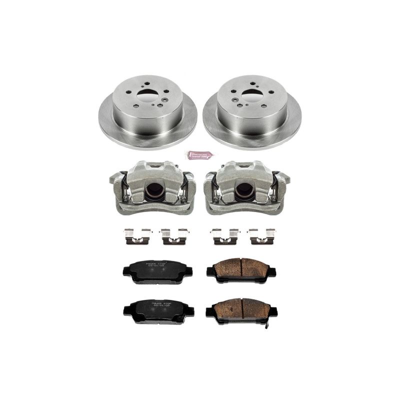 Power Stop 04-10 Toyota Sienna Rear Autospecialty Brake Kit w/Calipers Brake Kits - OE PowerStop