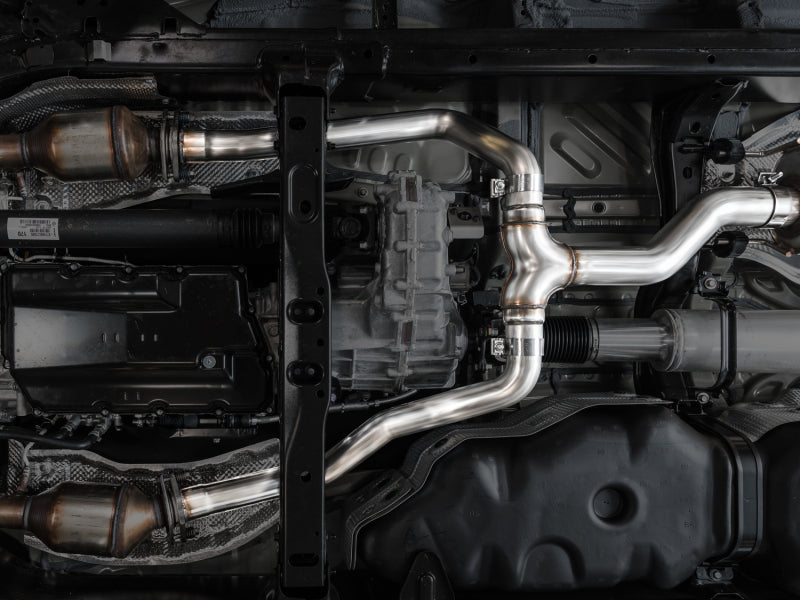 AWE Tuning 0FG Exhaust for 3rd Gen Toyota Tundra - BashGuard Only Catback AWE Tuning