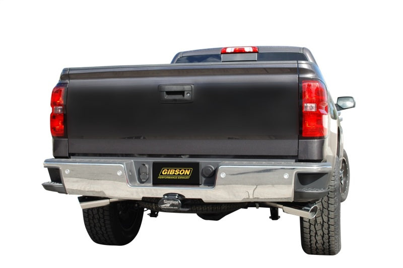 Gibson 14-18 GMC Sierra 1500 Denali 6.2L 3.5in/2.25in Cat-Back Dual Extreme Exhaust - Stainless Catback Gibson