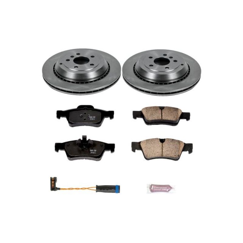 Power Stop 05-06 Mercedes-Benz G55 AMG Rear Autospecialty Brake Kit Brake Kits - OE PowerStop