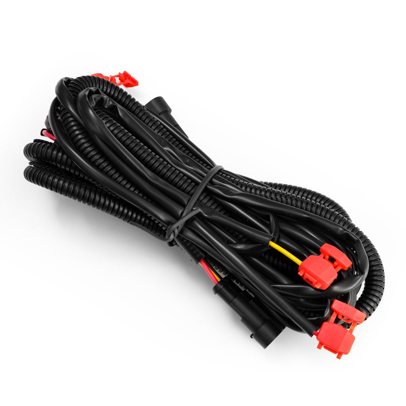 AlphaRex 19-23 Chevrolet Silverado 2500/3500HD DoubleTap Dual Color LED Projector Fog Lights Fog Lights AlphaRex