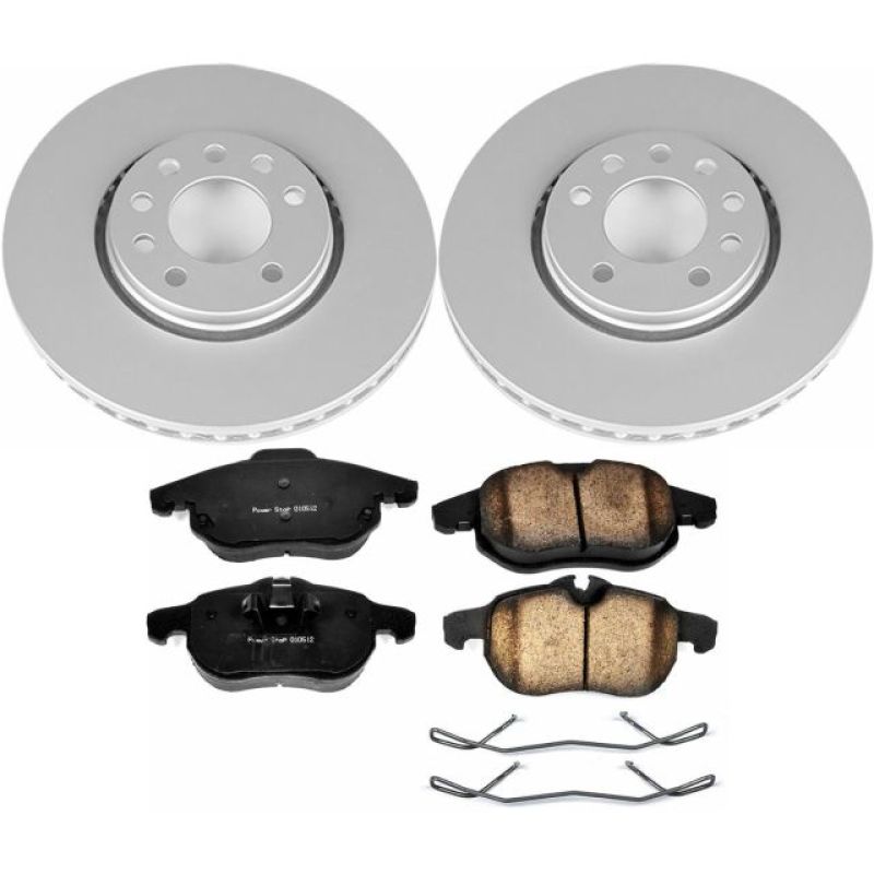 Power Stop 03-11 Saab 9-3 Front Z23 Evolution Sport Coated Brake Kit Brake Kits - Performance D&S PowerStop